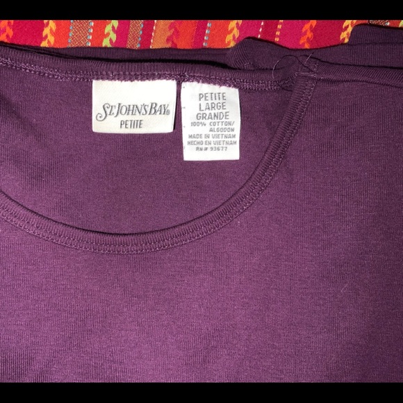 Tops - Long sleeve blouse.  Great for fall, winter spring and cool summer’s eve!